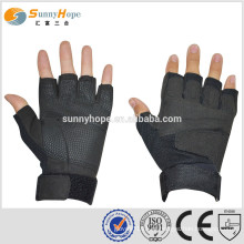 Sunnyhope novo design meio dedo Luvas de motocicleta